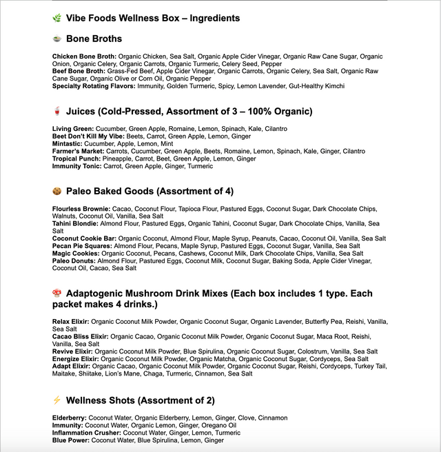 Wellness Box